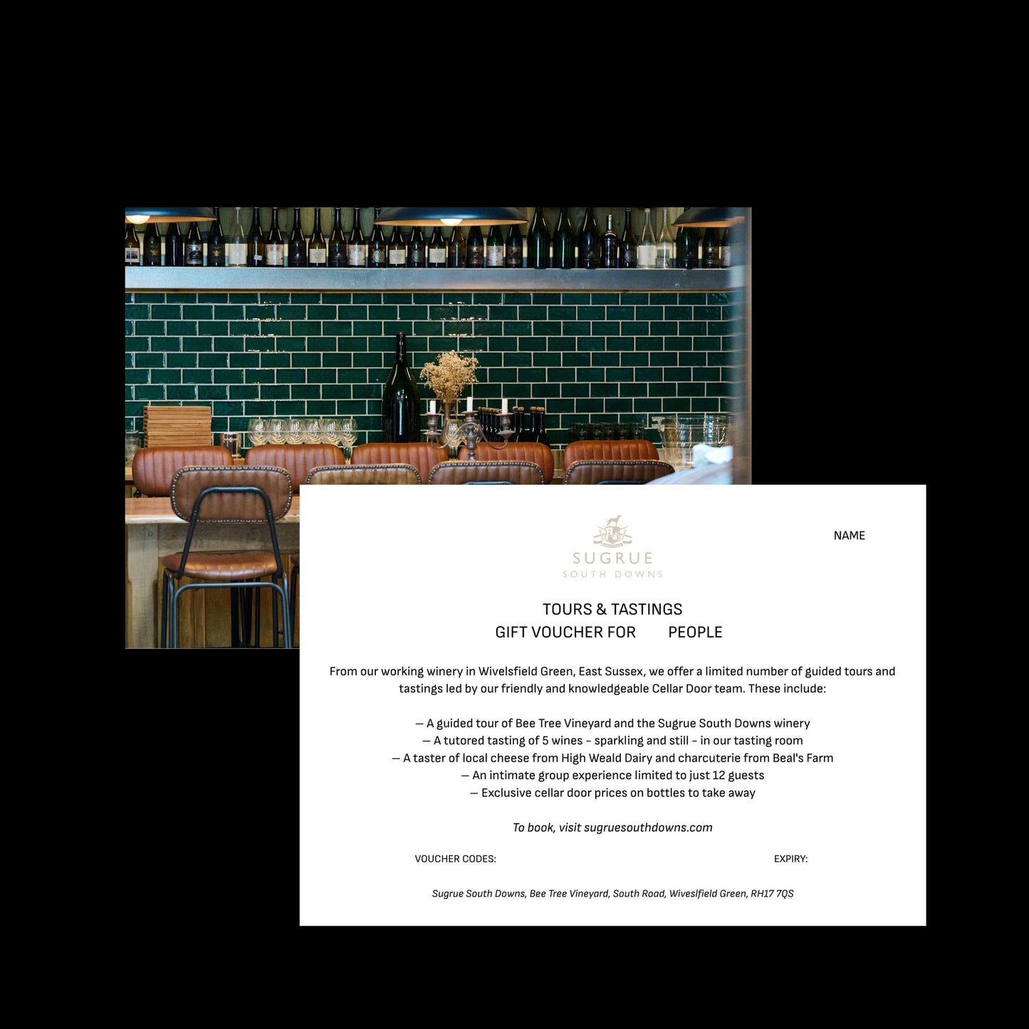 TOURS & TASTINGS VOUCHER